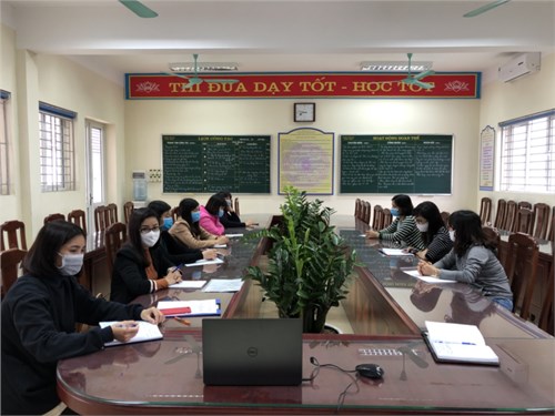 Trường Tiểu học Trung Thành tham gia tập huấn xây dựng  Trường học hạnh phúc  do Phòng GD&&ĐT huyện GIa Lâm tổ chức.
